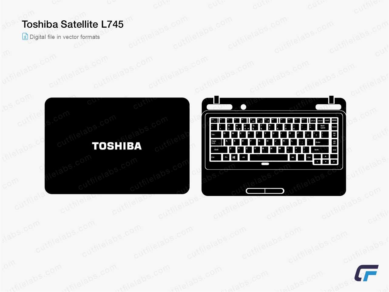 thumbnail image 2 of 14" LED LCD Screen Replacement For Toshiba Satellite L745-S4210 – Universal, New 2 of 3