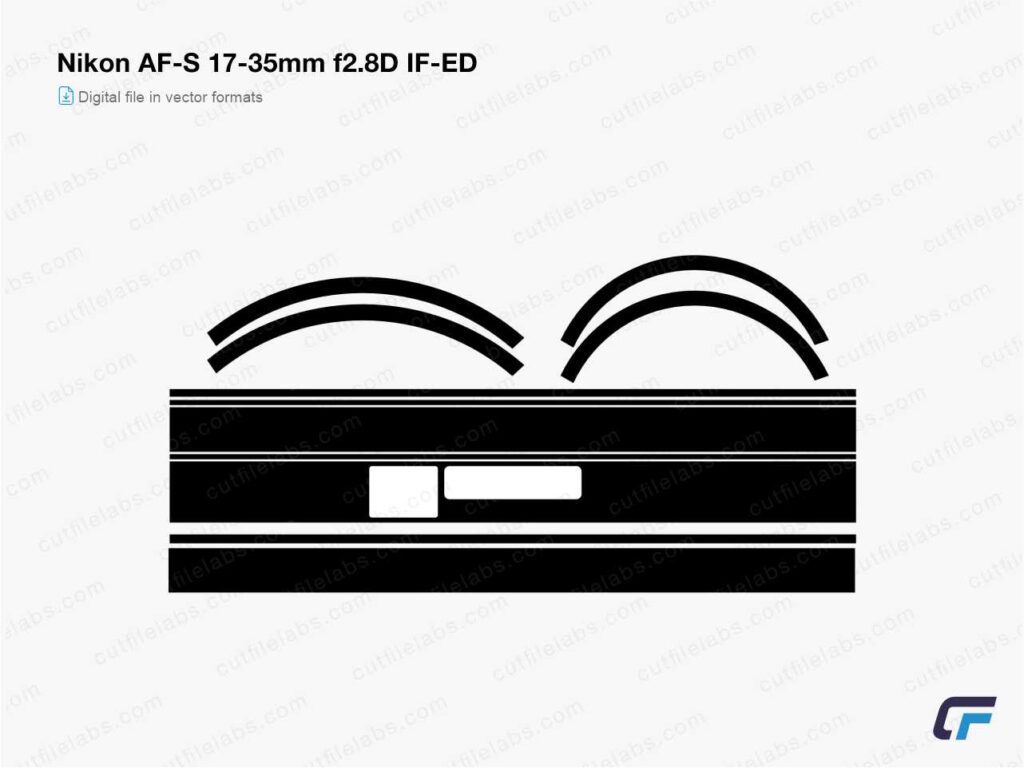 NIkon AF-S 17-35mm f2.8D IF-ED Cut File Template