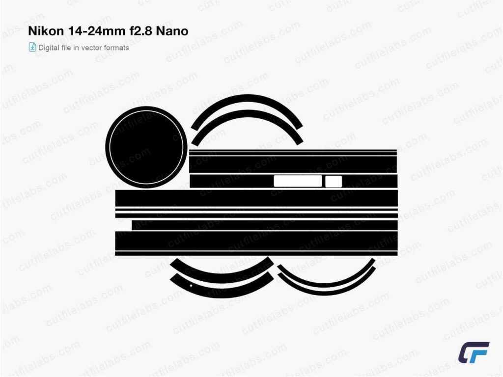 Nikon 14-24mm f2.8 Nano Cut File Template