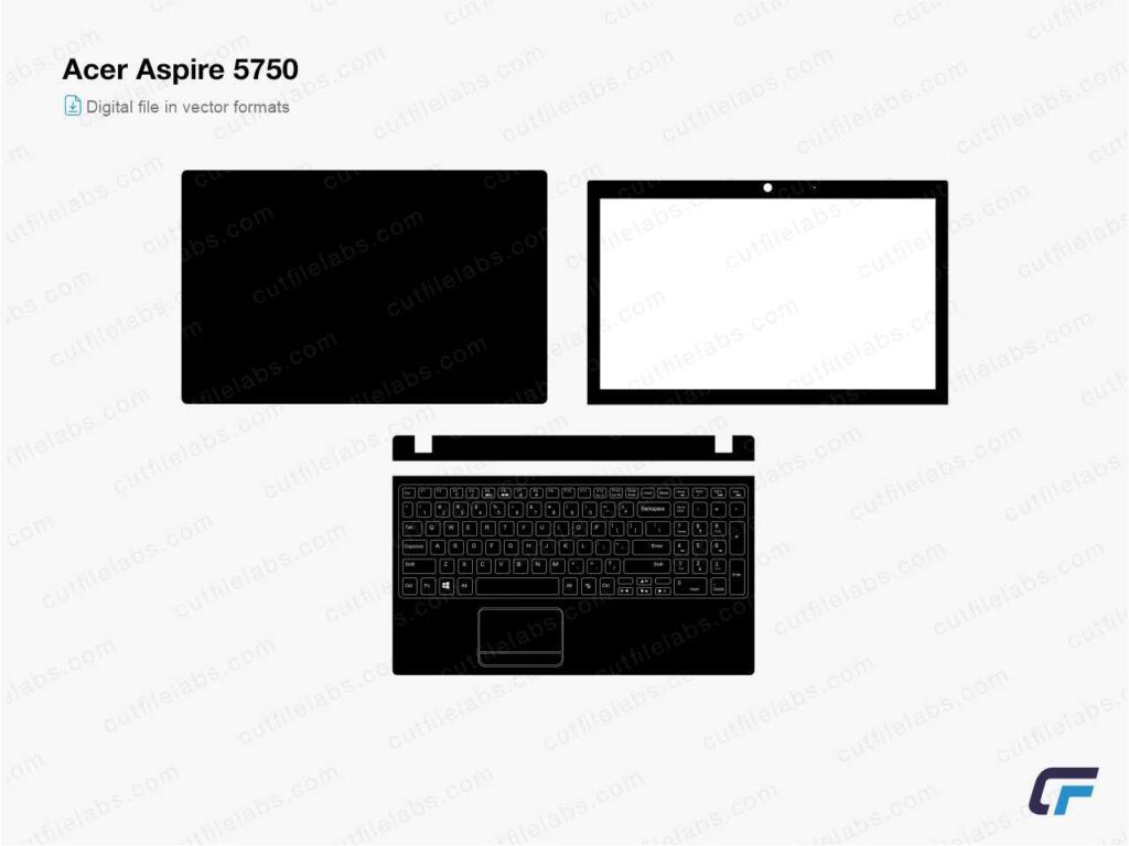 Acer Aspire 5750 Cut File Template