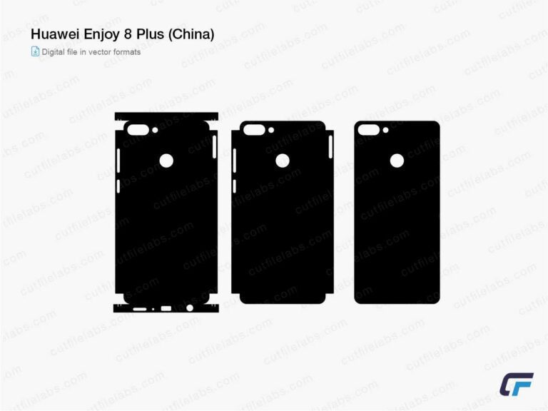 Huawei Enjoy 8 Plus (China) (2018) Cut File Template