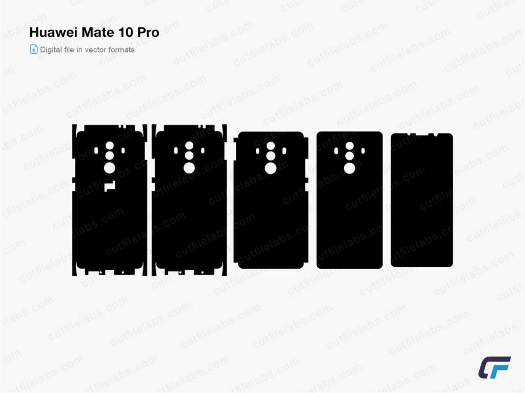 Huawei Mate 10 Pro Cut File Template
