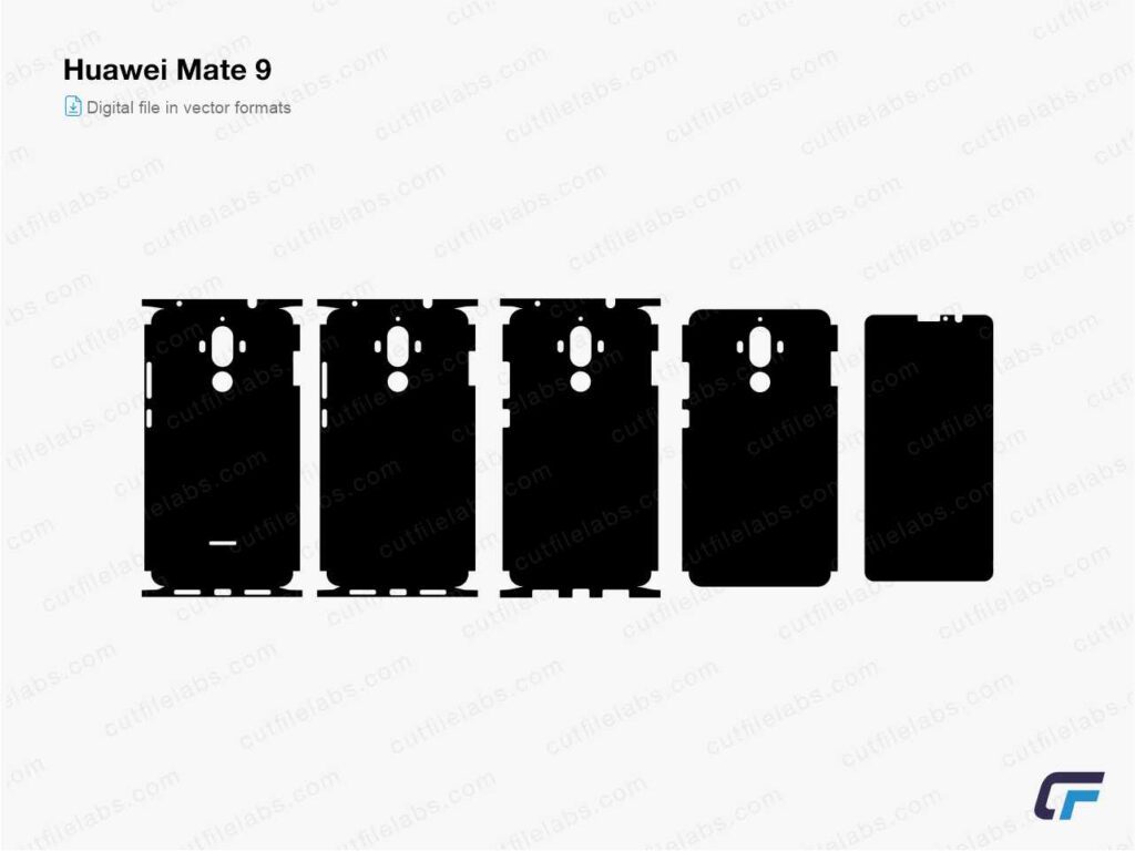 Huawei Mate 9 Cut File Template