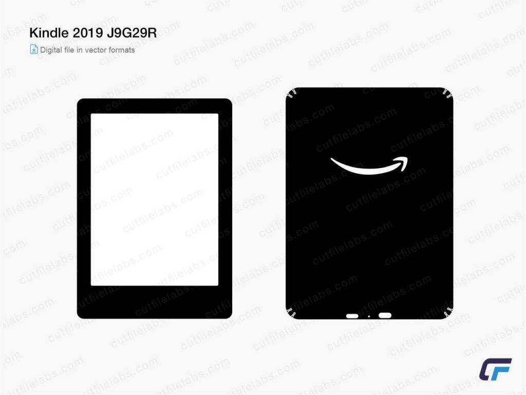 Kindle 2019 J9G29R (2019) Cut File Template
