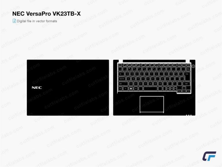 NEC VersaPro VK23TB-X (2021) Cut File Template