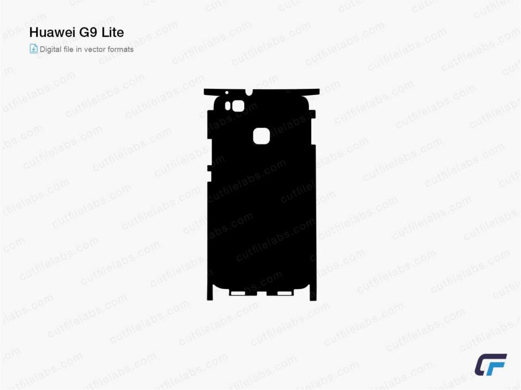 Huawei G9 Lite Cut File Template