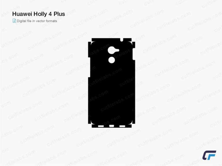 Huawei Holly 4 Plus (2017) Cut File Template
