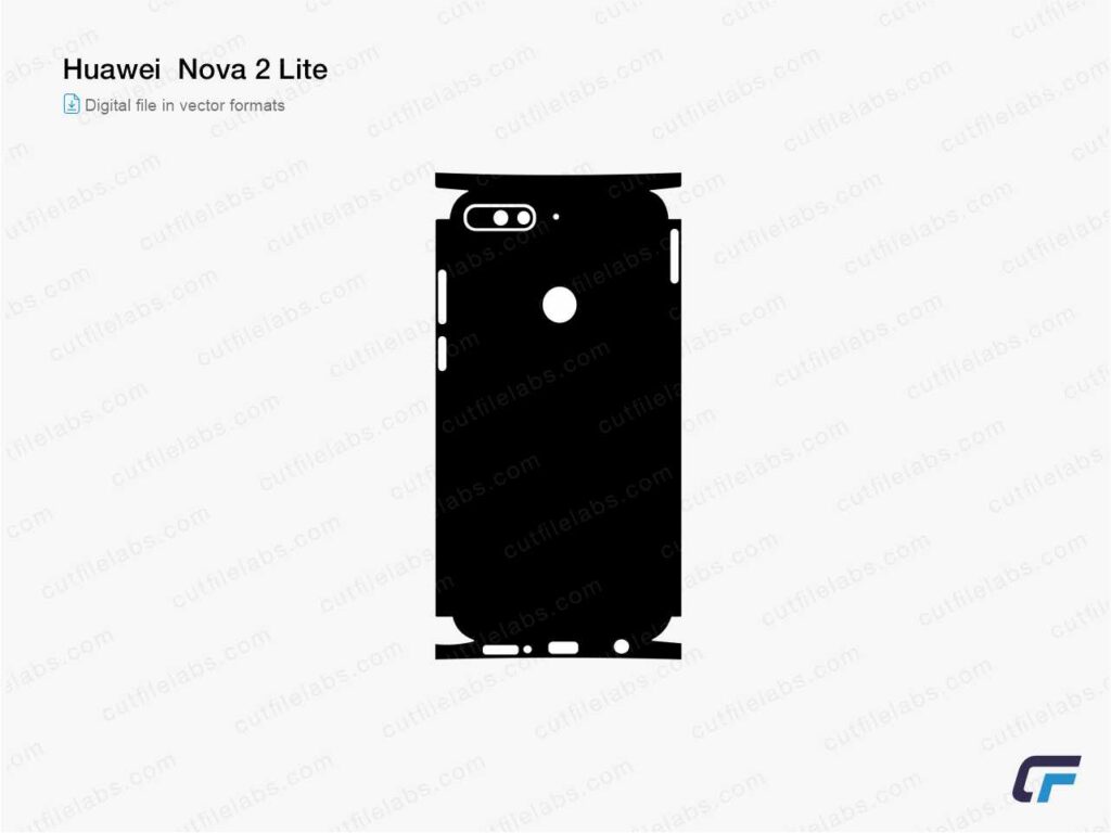 Huawei Nova 2 Lite (2018) Cut File Template