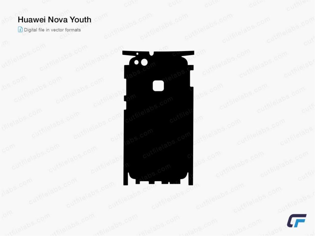 Huawei Nova Youth Cut File Template