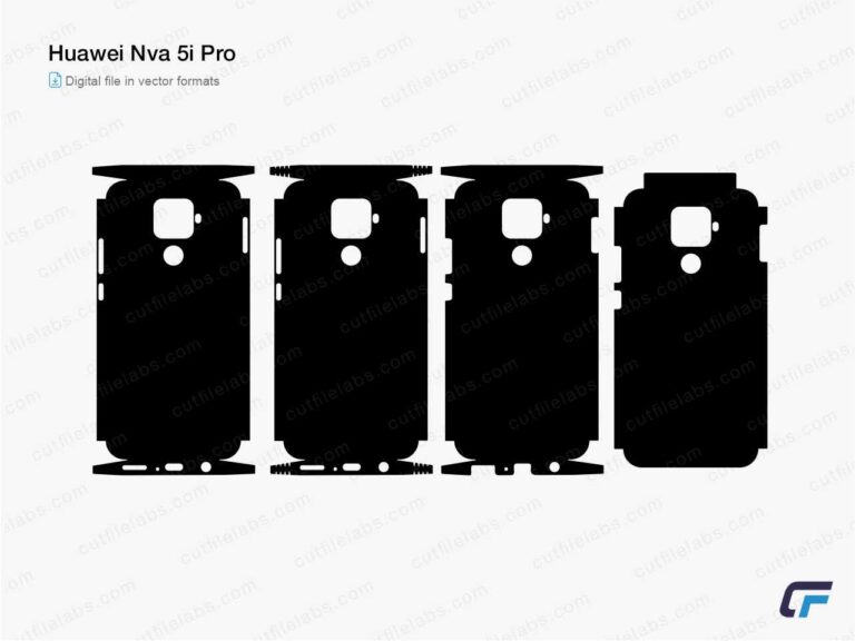 Huawei Nova 5i Pro (2019) Cut File Template