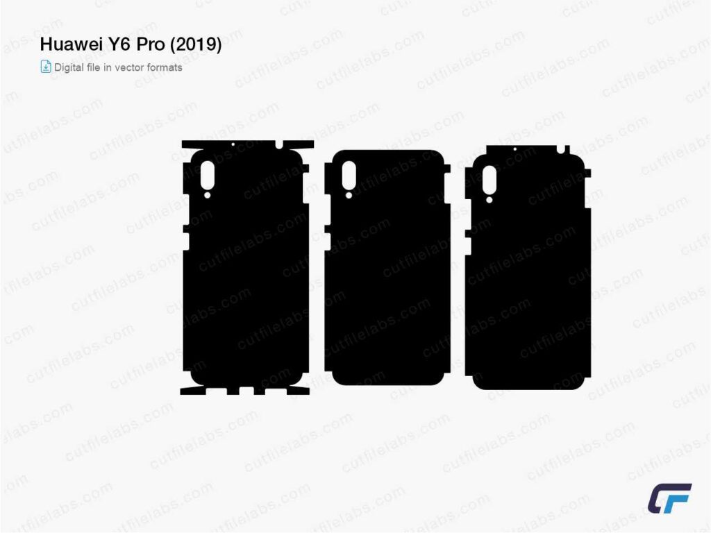 Huawei Y6 Pro (2019) Cut File Template