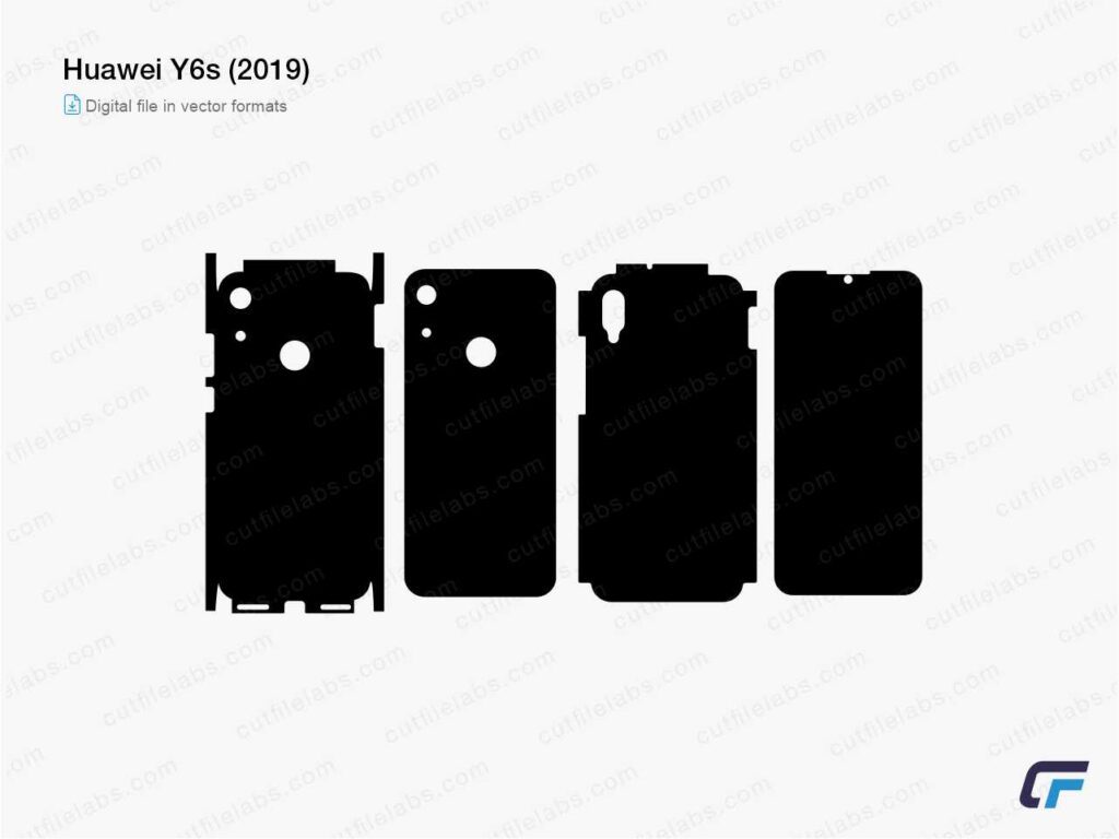 Huawei Y6s (2019) Cut File Template