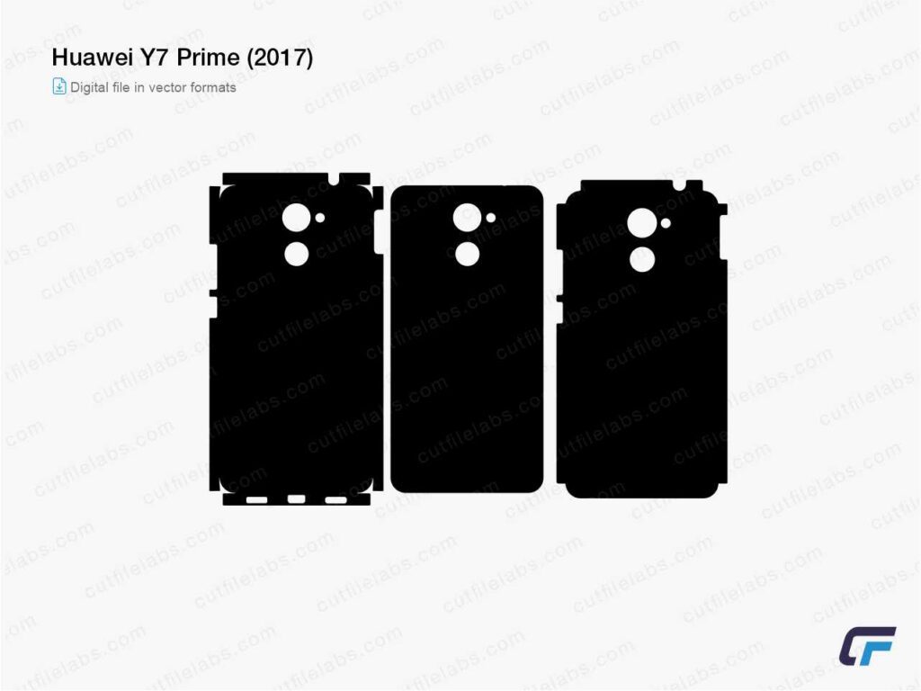 Huawei Y7 Prime (2017) Cut File Template