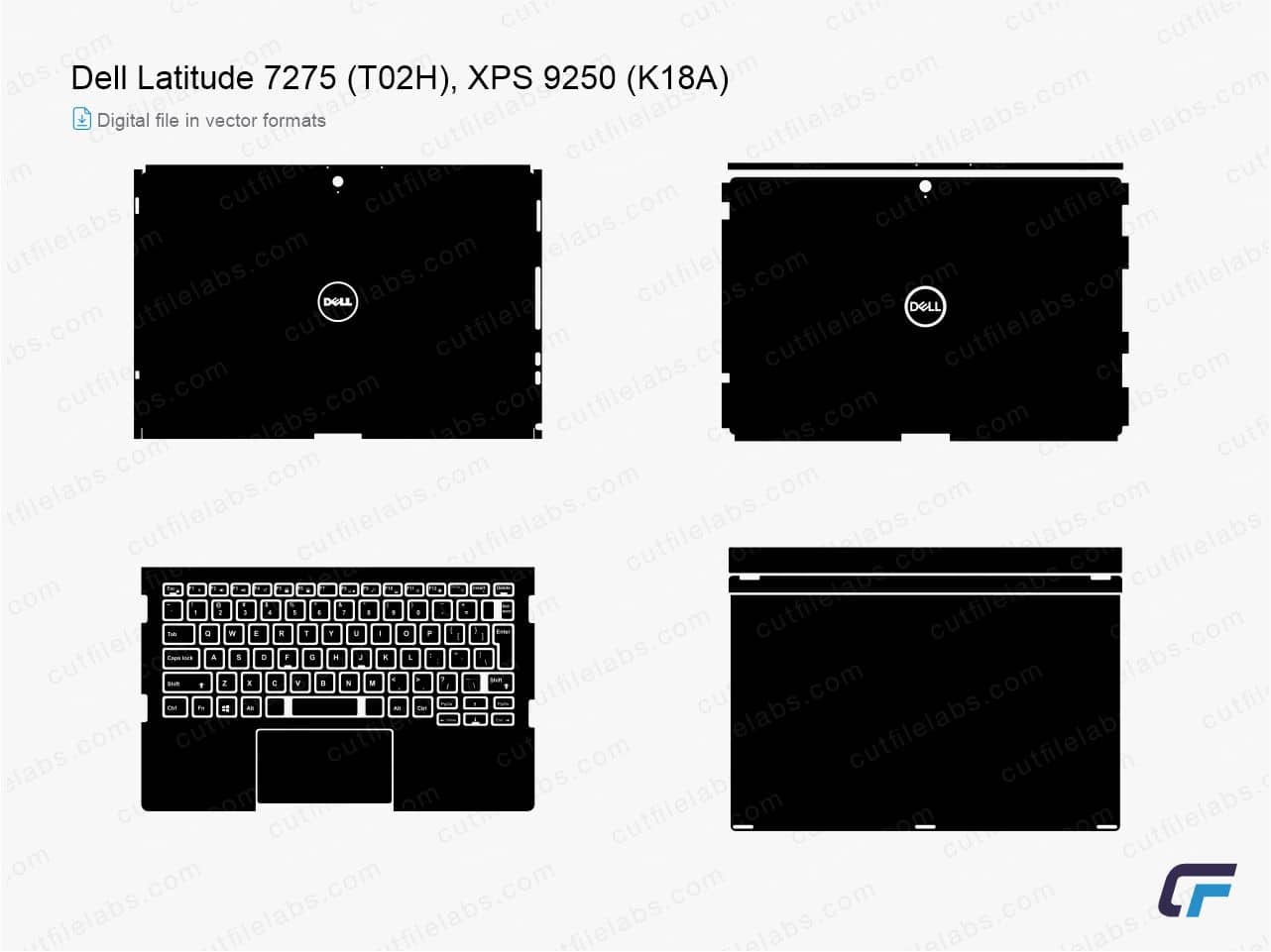 dell-latitude-7275-t02h-xps-9250-k18a-2016-2018-cut-file