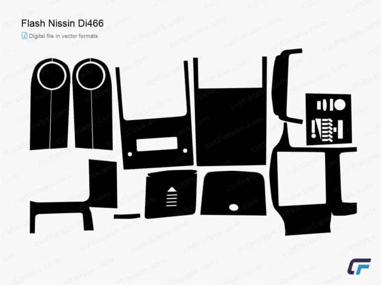 Flash Nissin Di466 (2014) Cut File Template