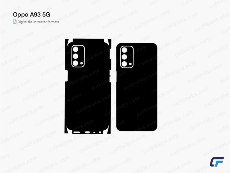 Oppo A93 5G (2021) Cut File Template