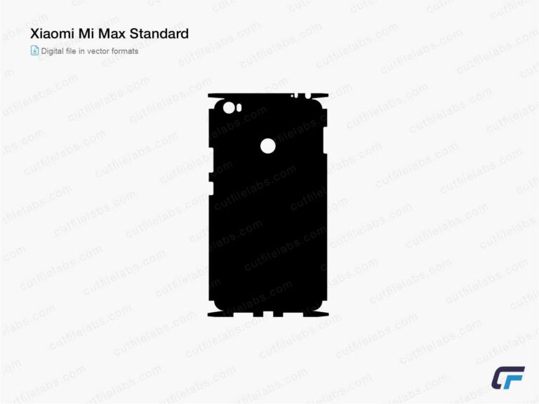 Xiaomi Mi Max Standard (2016) Cut File Template