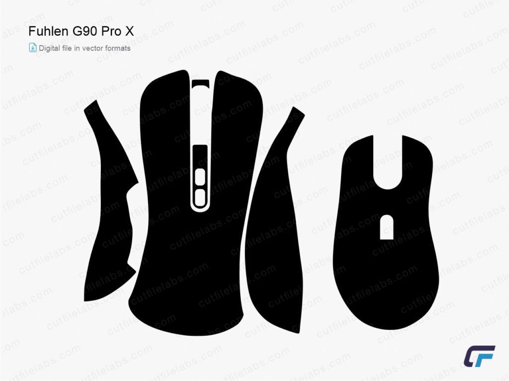 Fuhlen G90 Pro X Cut File Template