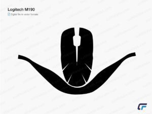Logitech M190 (2020) Cut File Template | CutFileLabs