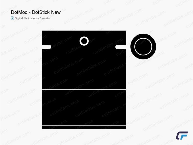DotMod - DotStick New (2020) Cut File Template