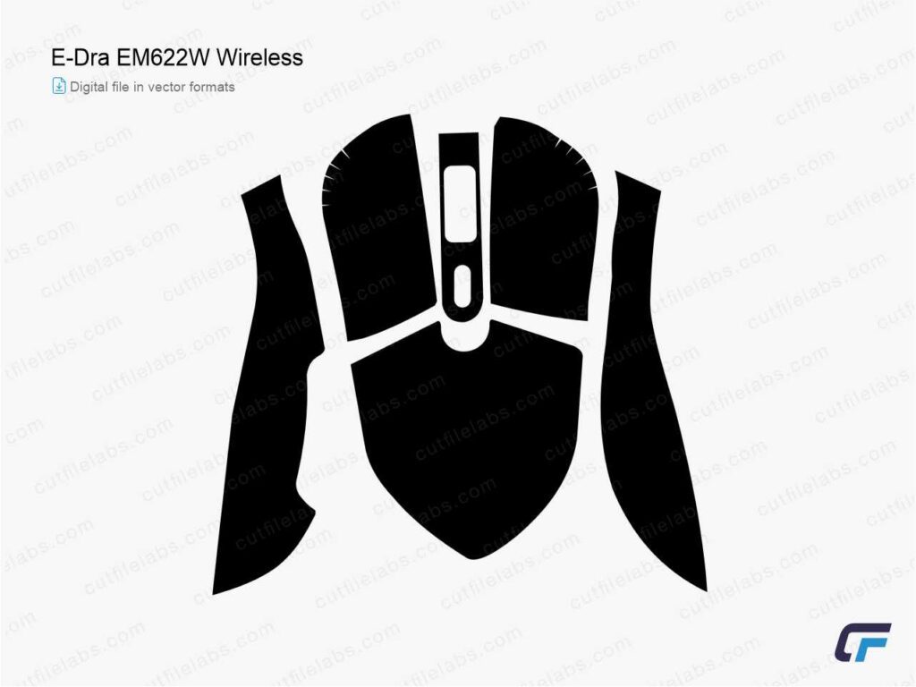 E-Dra EM622W Wireless Cut File Template