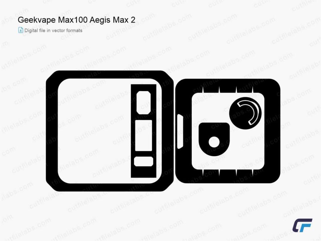 Geekvape Max100 Aegis Max 2 Cut File Template