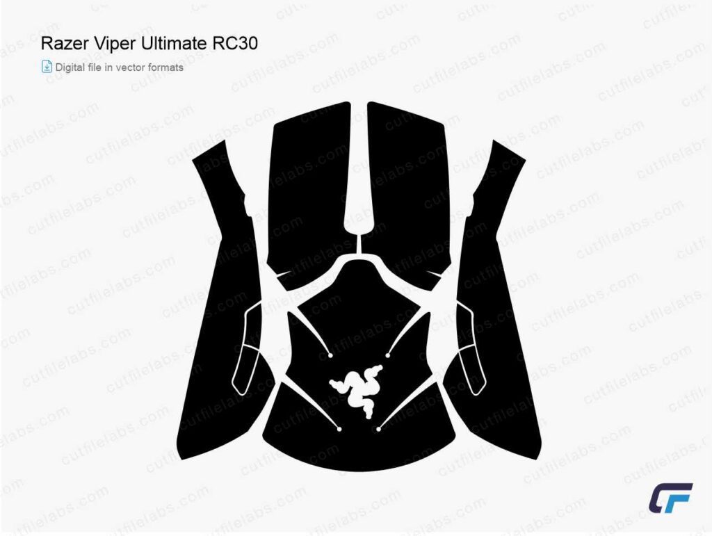 Razer Viper Ultimate RC30 (2019) Cut File Template