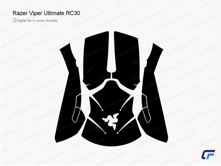Razer Viper Ultimate RC30 (2019) Cut File Template