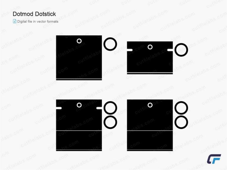 DotMod DotStick (2020) Cut File Template