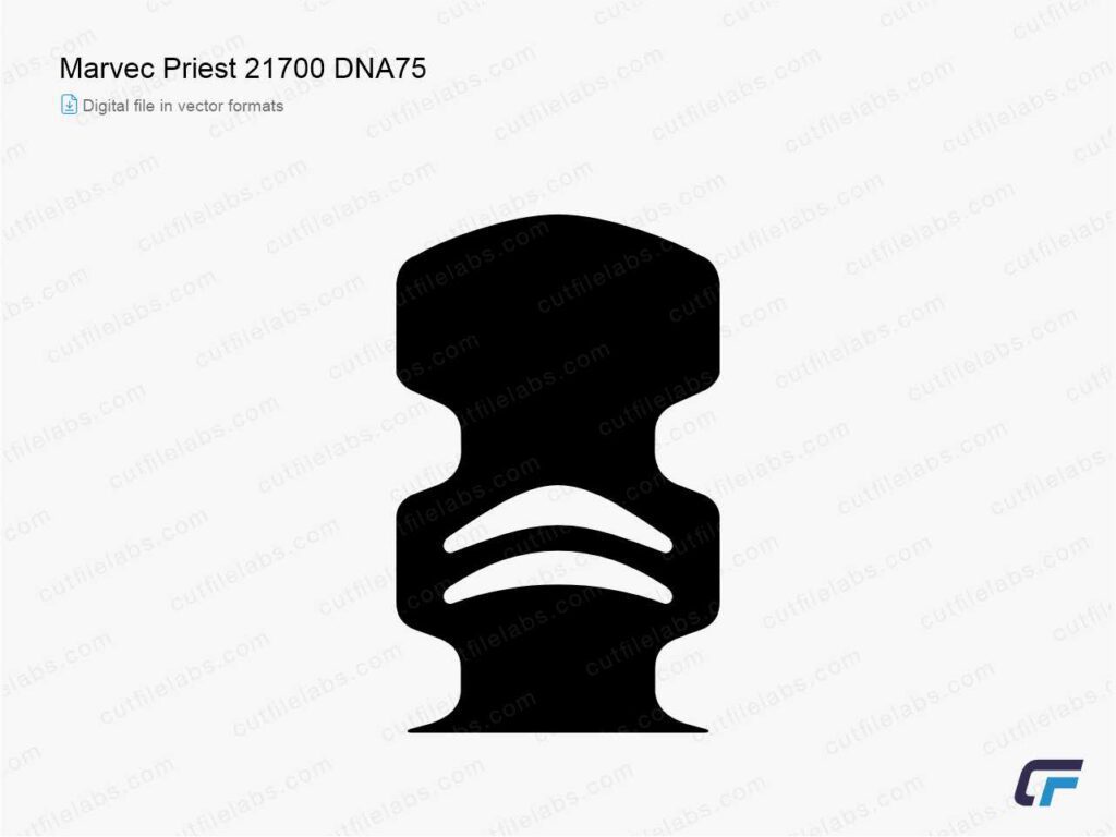 Marvec Priest 21700 DNA75 Cut File Template