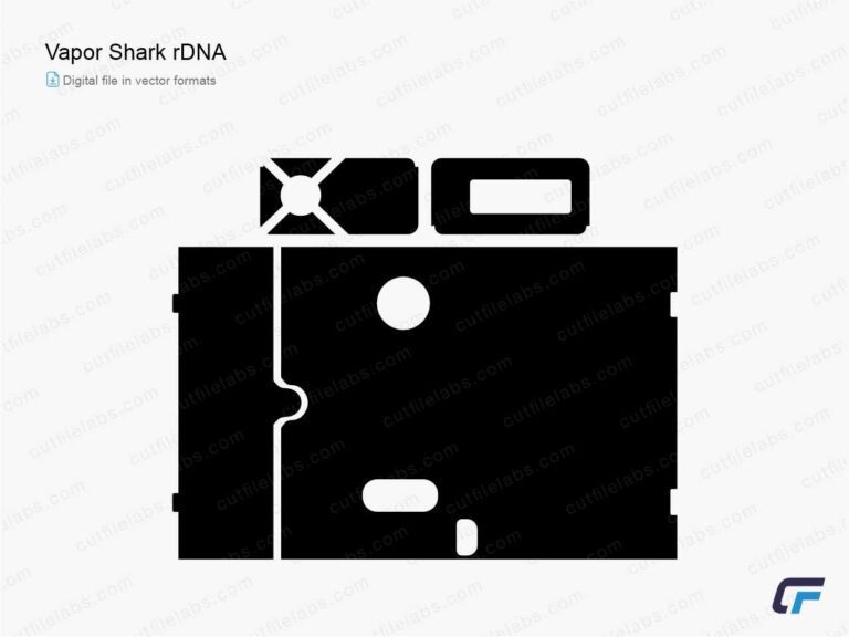 Vapor Shark rDNA Cut File Template