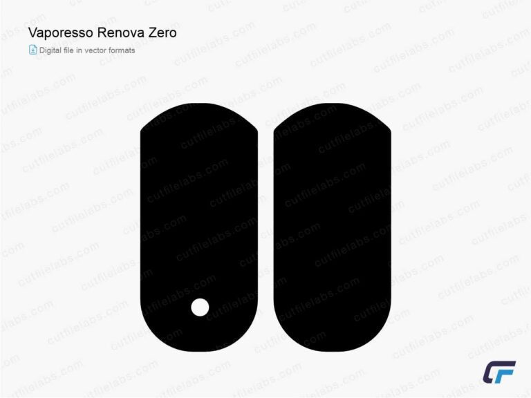 Vaporesso Renova Zero Cut File Template