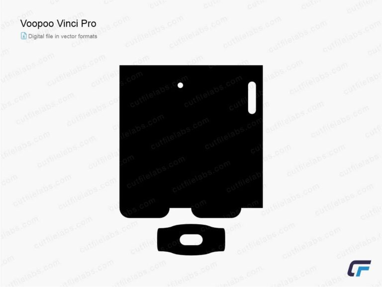 Voopoo Vinci Pro Cut File Template