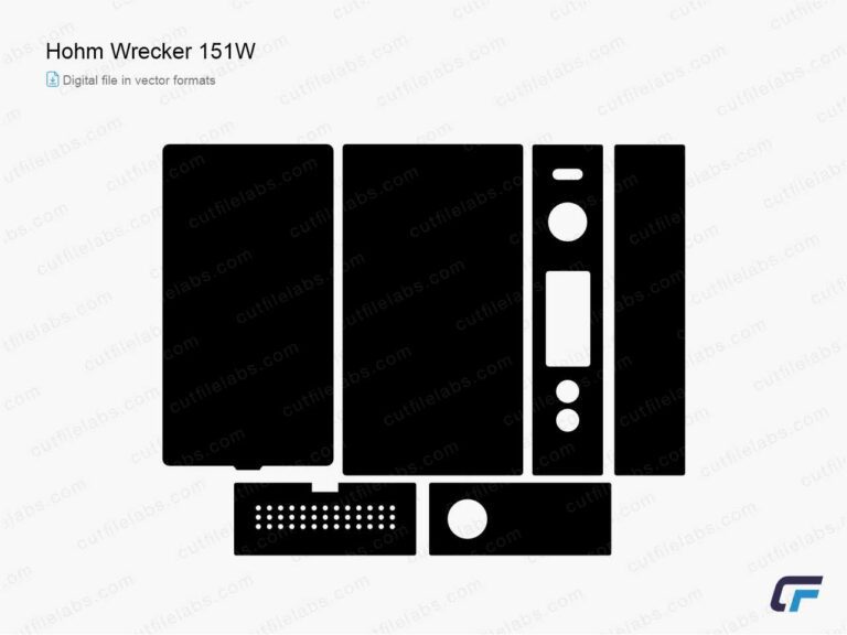 Hohm Wrecker 151W Cut File Template
