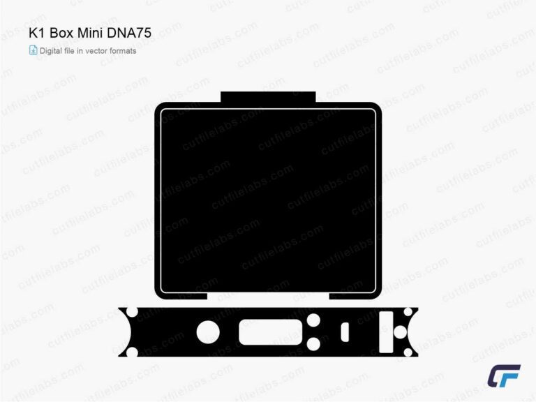 K1 Box Mini DNA75 Cut File Template