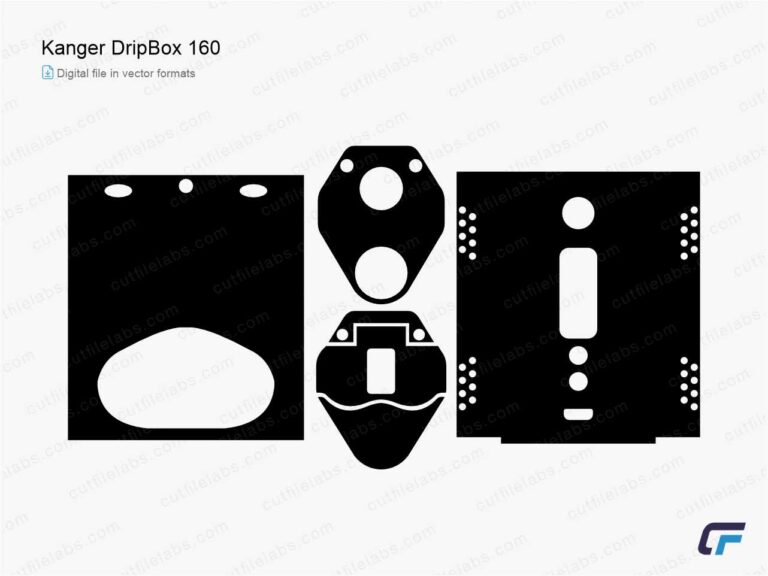 Kanger DripBox 160 Cut File Template