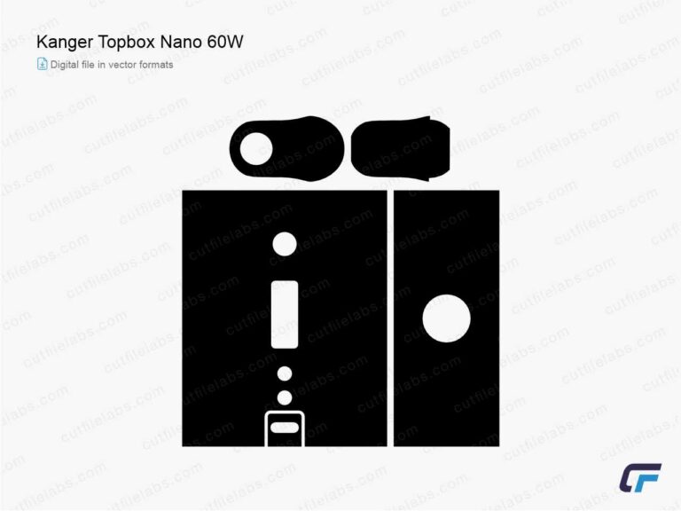 Kanger Topbox Nano 60W Cut File Template