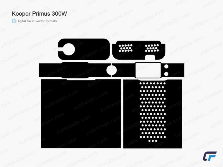 Koopor Primus 300W Cut File Template