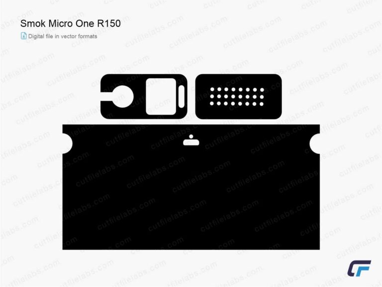 Smok Micro One R150 Cut File Template