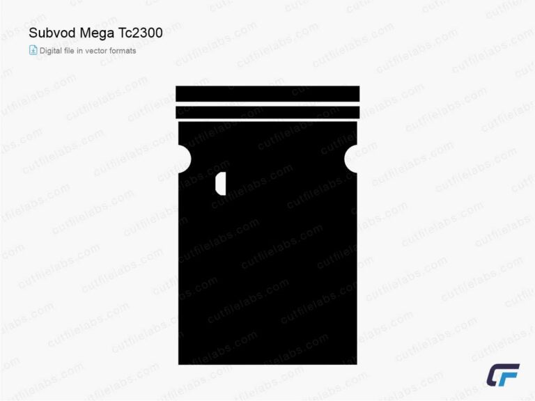 Subvod Mega TC2300 Cut File Template