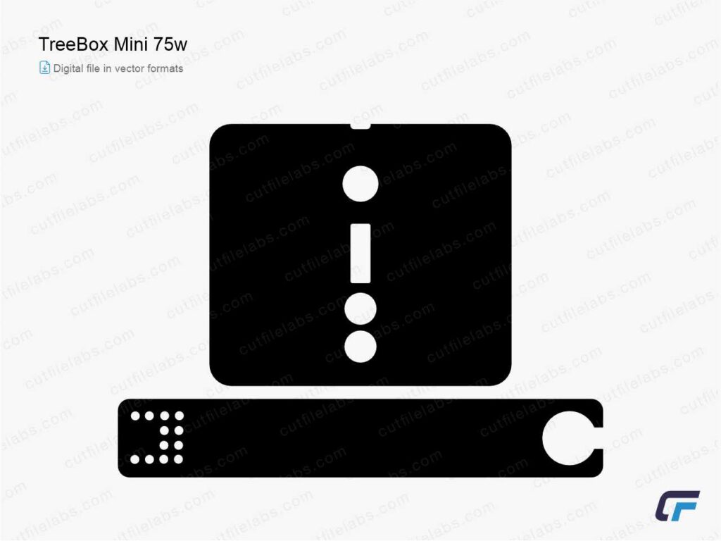 TreeBox Mini 75w Cut File Template | CutFileLabs