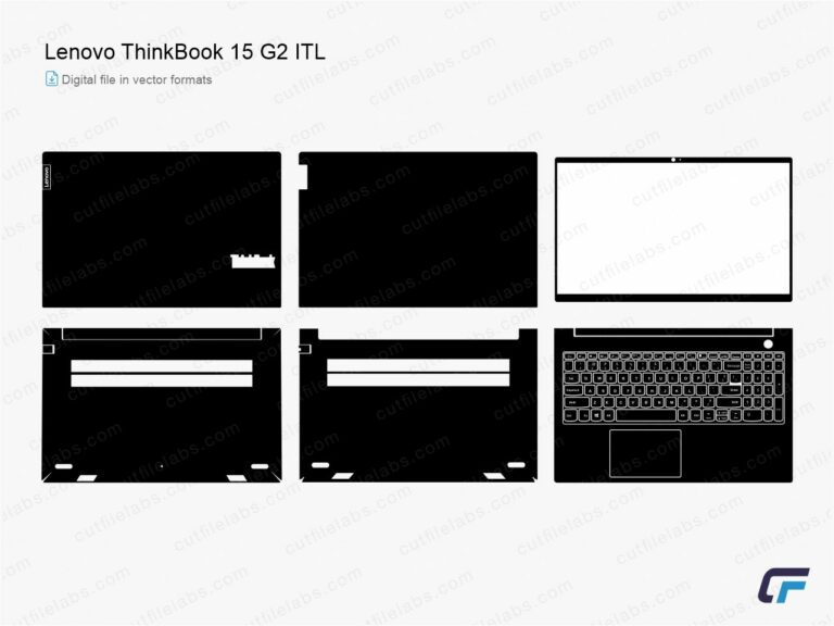Lenovo ThinkBook 15 G2 (2020) ITL Cut File Template