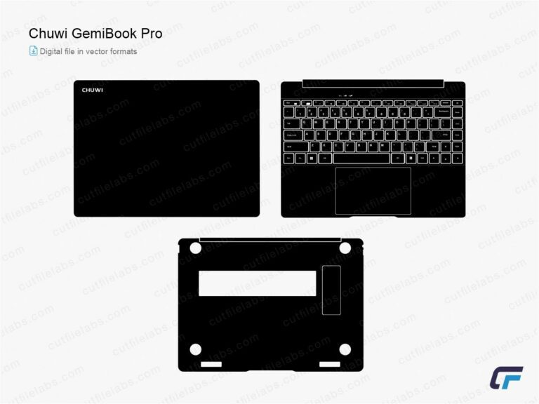 Chuwi GemiBook Pro (2021) Cut File Template