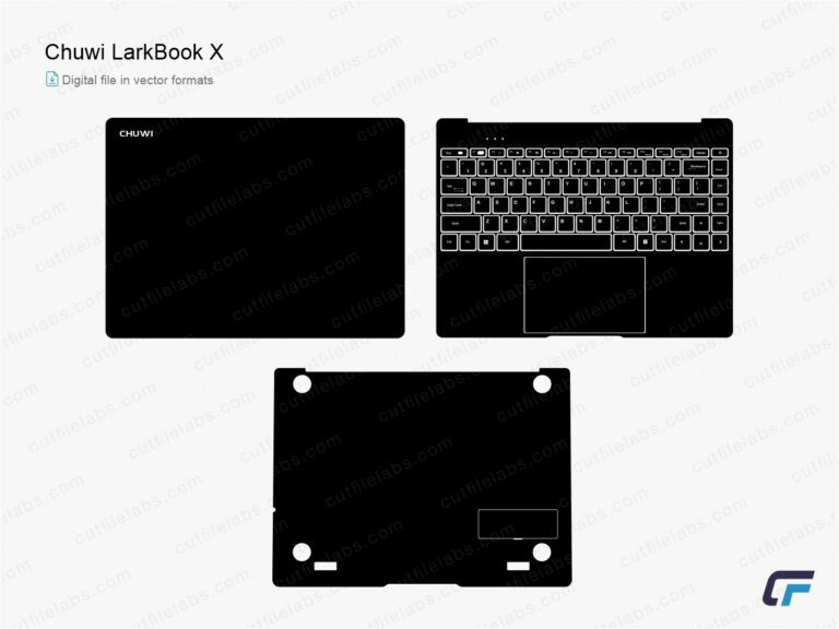 Chuwi LarkBook X Cut File Template