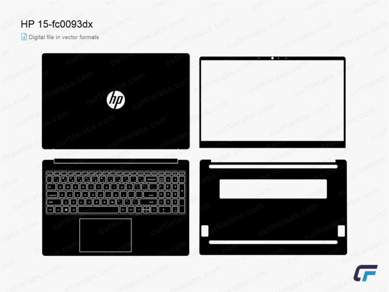 HP 15-fc0093dx (2023) Cut File Template