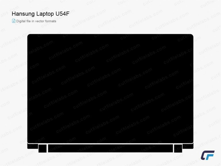 Hansung Laptop U54F (2014) Cut File Template