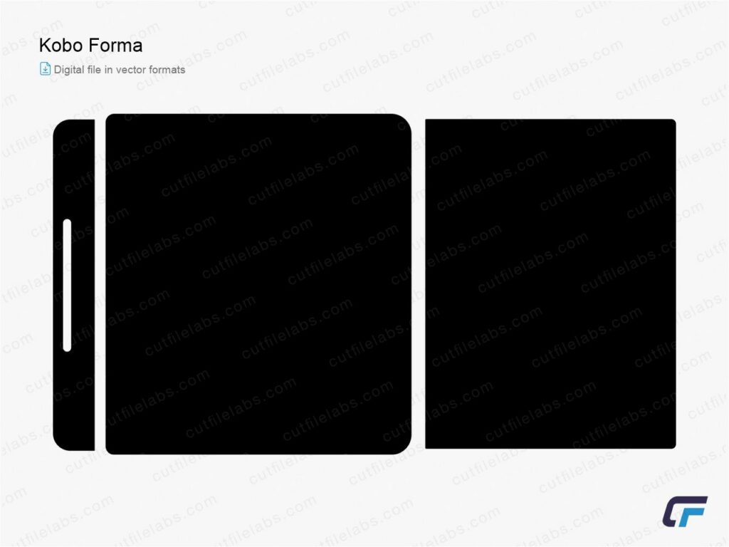 Kobo Forma (2018) Cut File Template | CutFileLabs