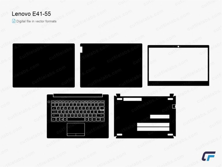 Lenovo E41-55 Cut File Template