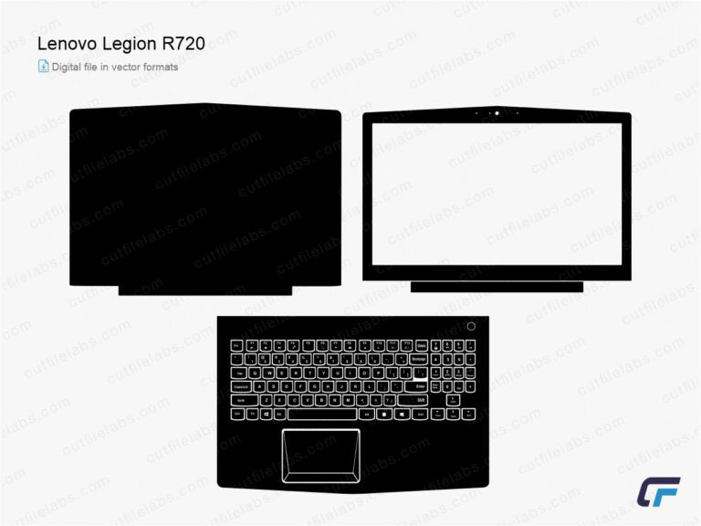 Lenovo Legion R720 (2017) Cut File Template