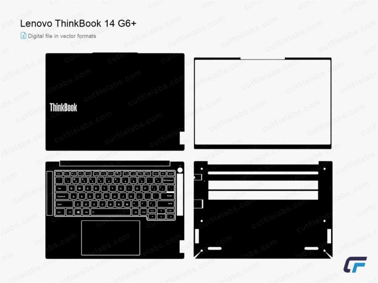 Lenovo ThinkBook 14 G6+ (2024) Cut File Template